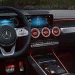 Interior view of the 2021 Mercedes-Benz GLB