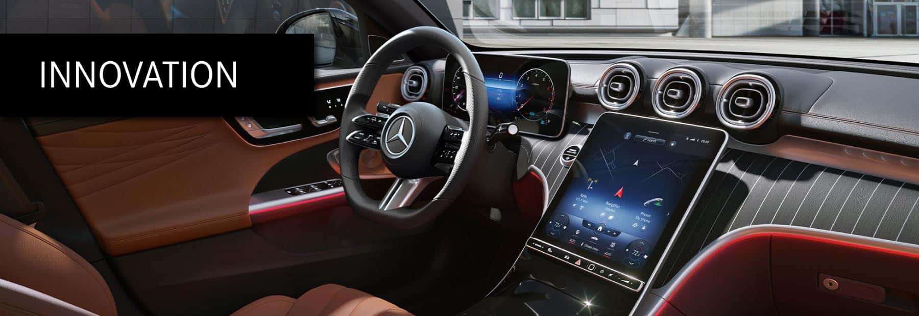 mercedes 2022 c class sedan technology