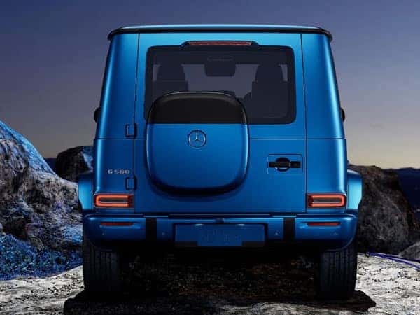 2025 Mercedes-Benz G 580 with EQ Technology SUV Rear Angle