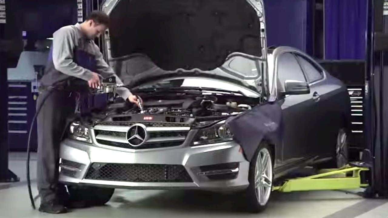 Mercedes Service Department