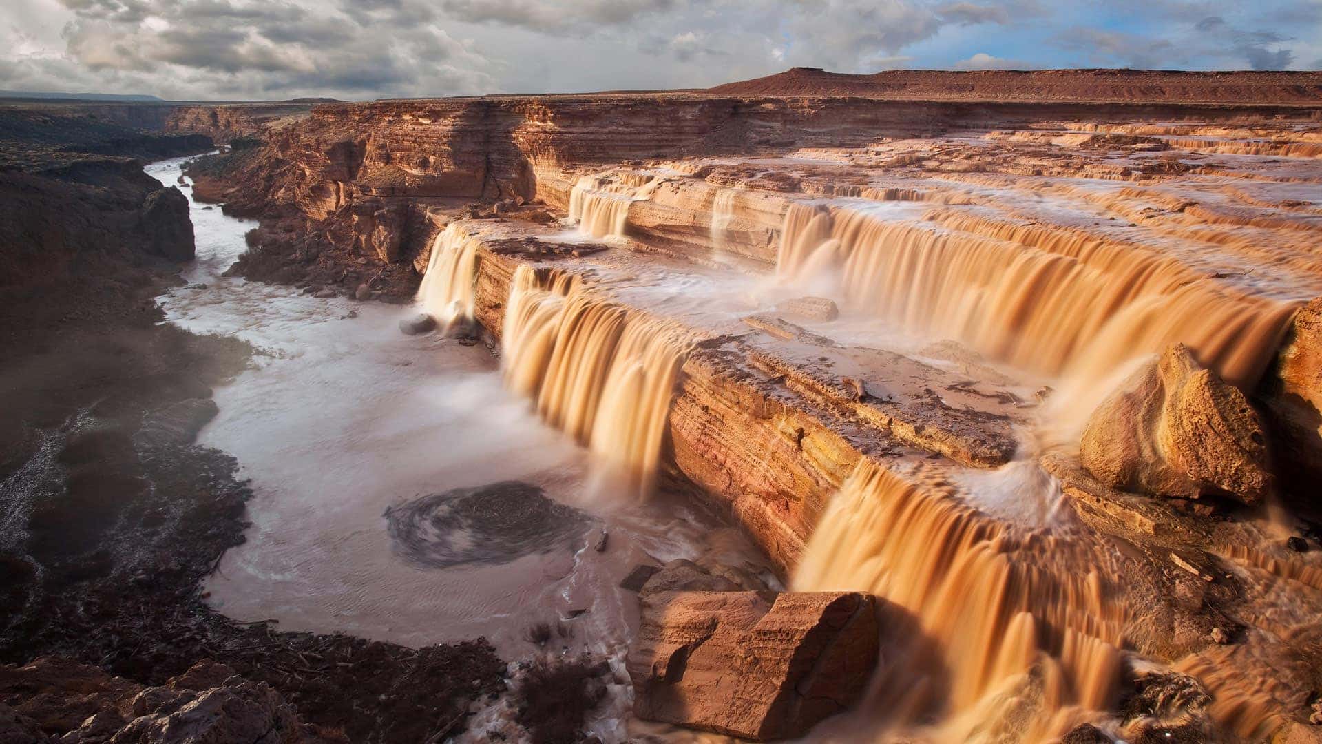 Grand Falls in Arizona