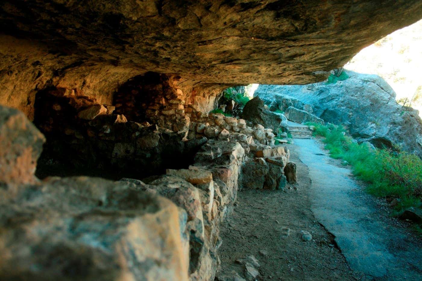 Walnut Canyon National Monument in Arizona