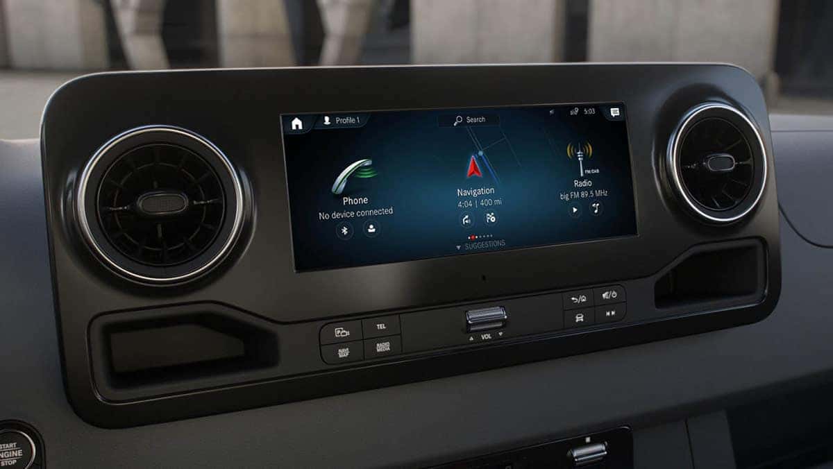 mercedes benz sprinter 2500 navigation