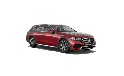 Patagonia Red metallic Mercedes Benz e-class az