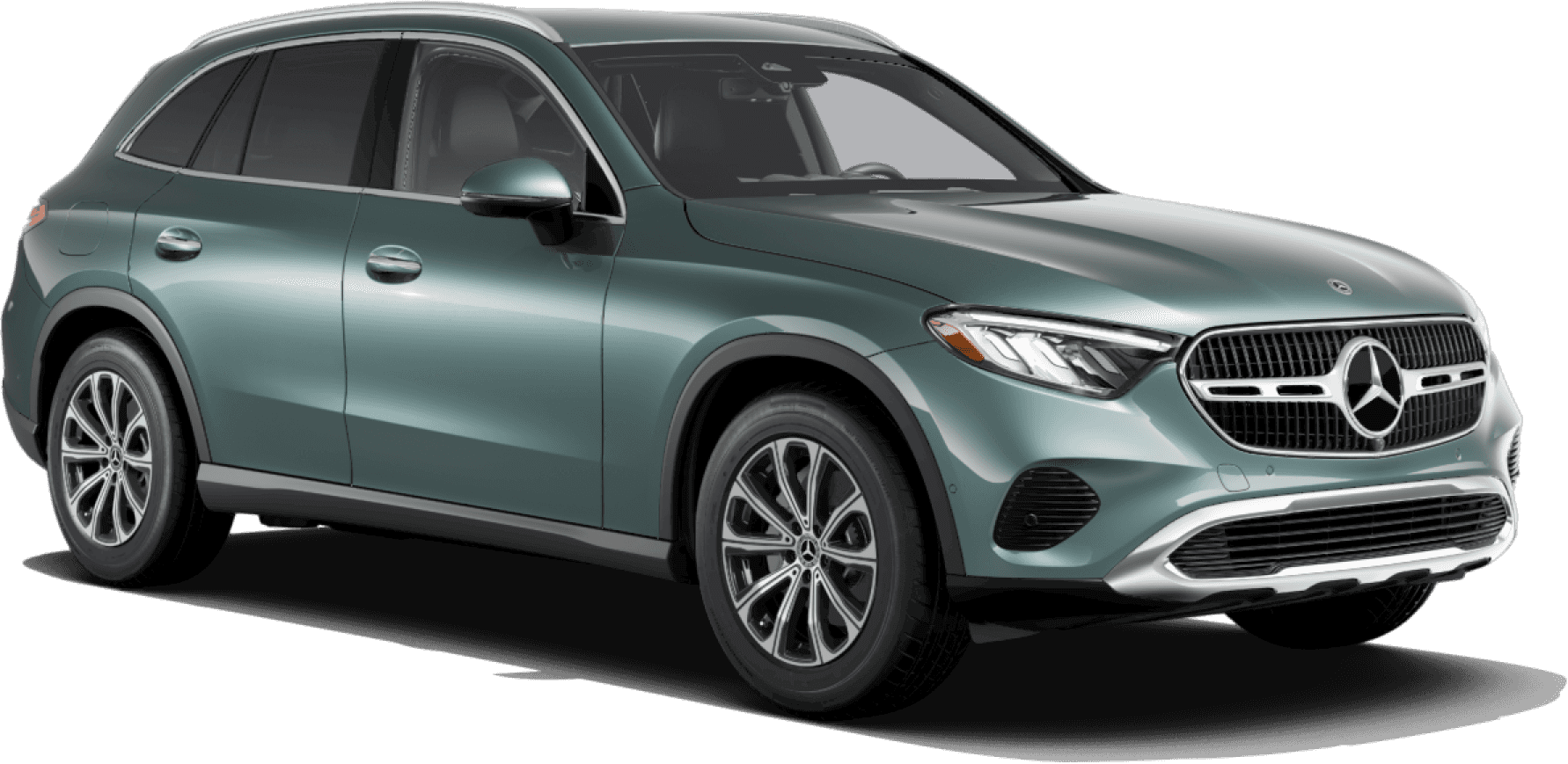green mb glc coupe