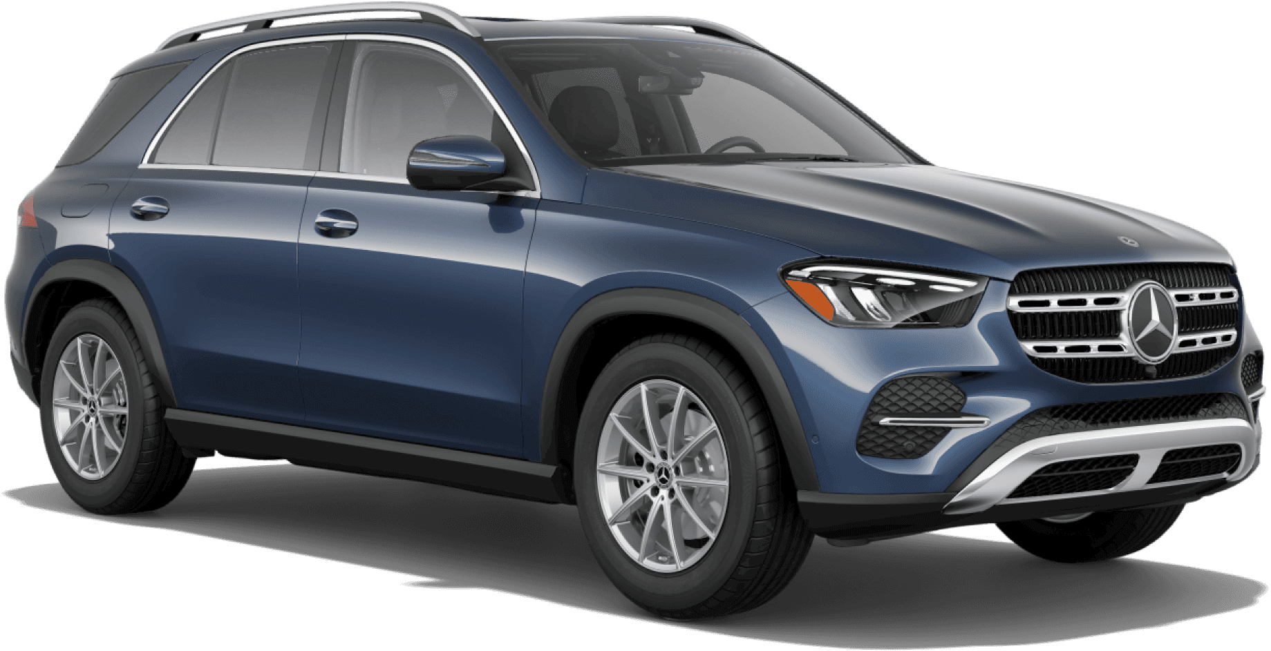 blue mercedes benz gle