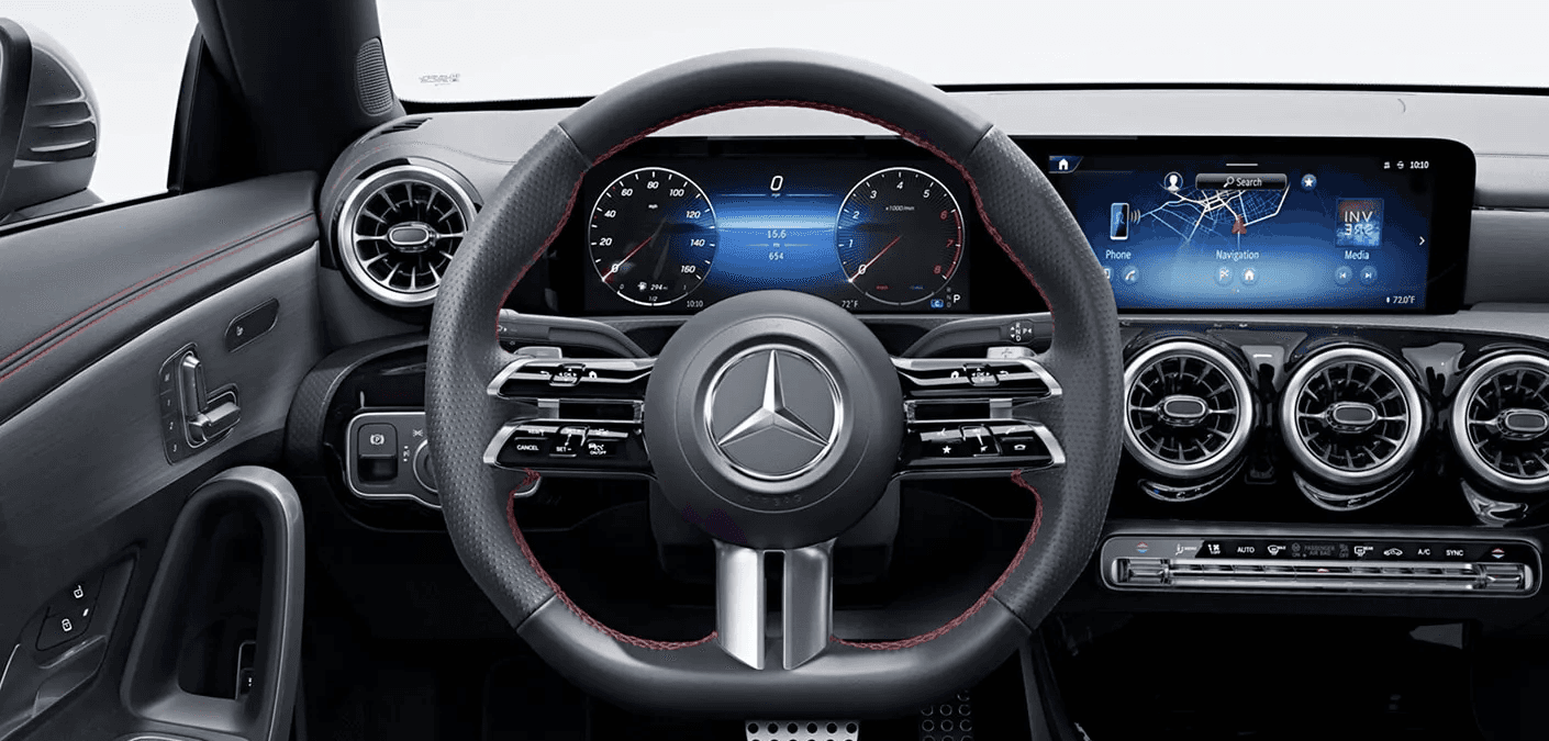 mercedes-benz cla coupe interior
