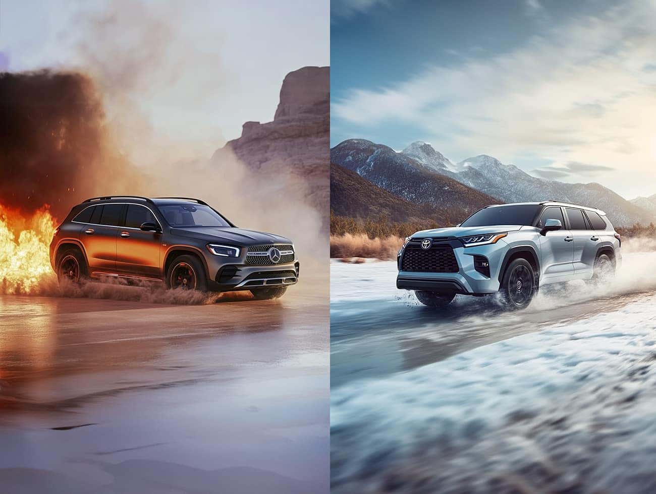 Toyota Highlander vs Mercedes Benz GLB