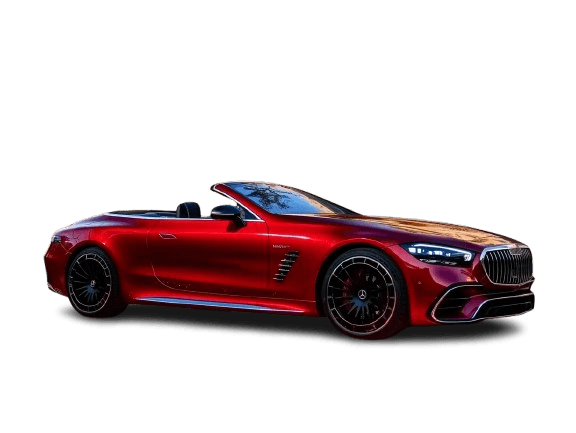 2026 Patagonia Red metallic Mercedes-Benz Maybach
