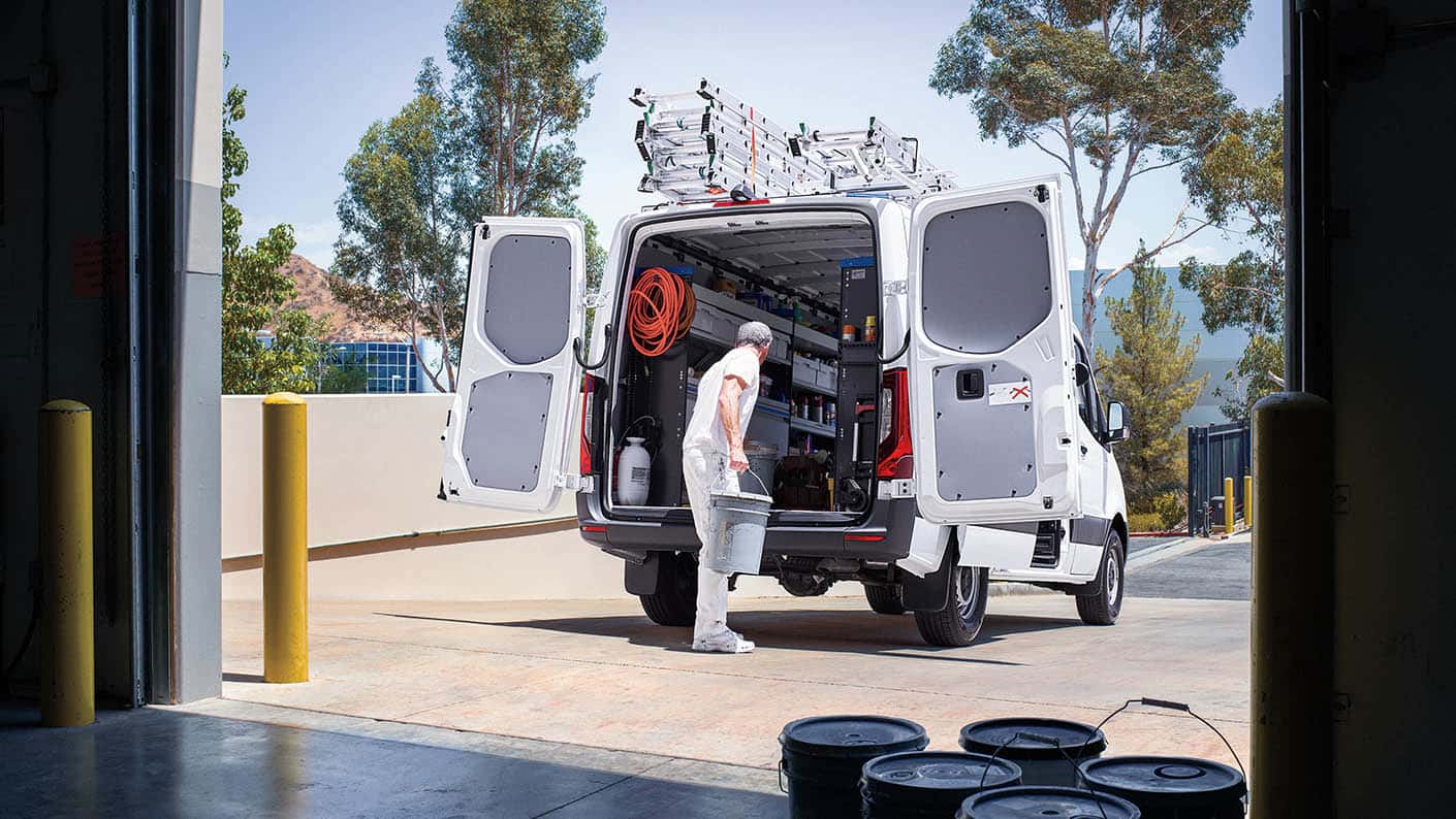 mercedes benz cargo van interior 