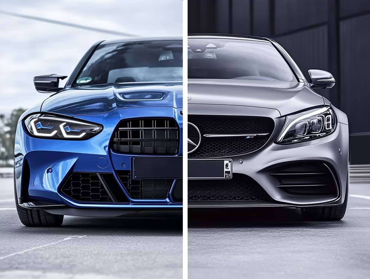 Mercedes Benz C Class vs BMW 3 Series
