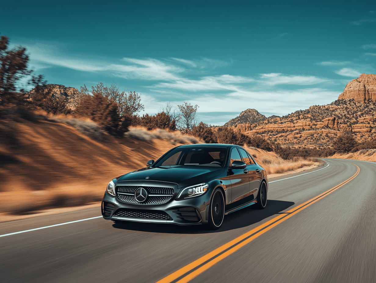 Mercedes-Benz C 300 at Northern Arizona
