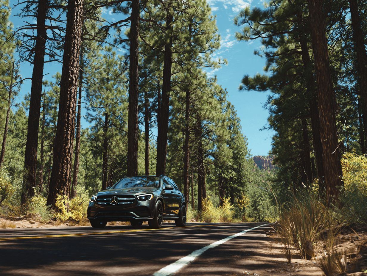2026 Mercedes Benz GLC Leaving Flagstaff