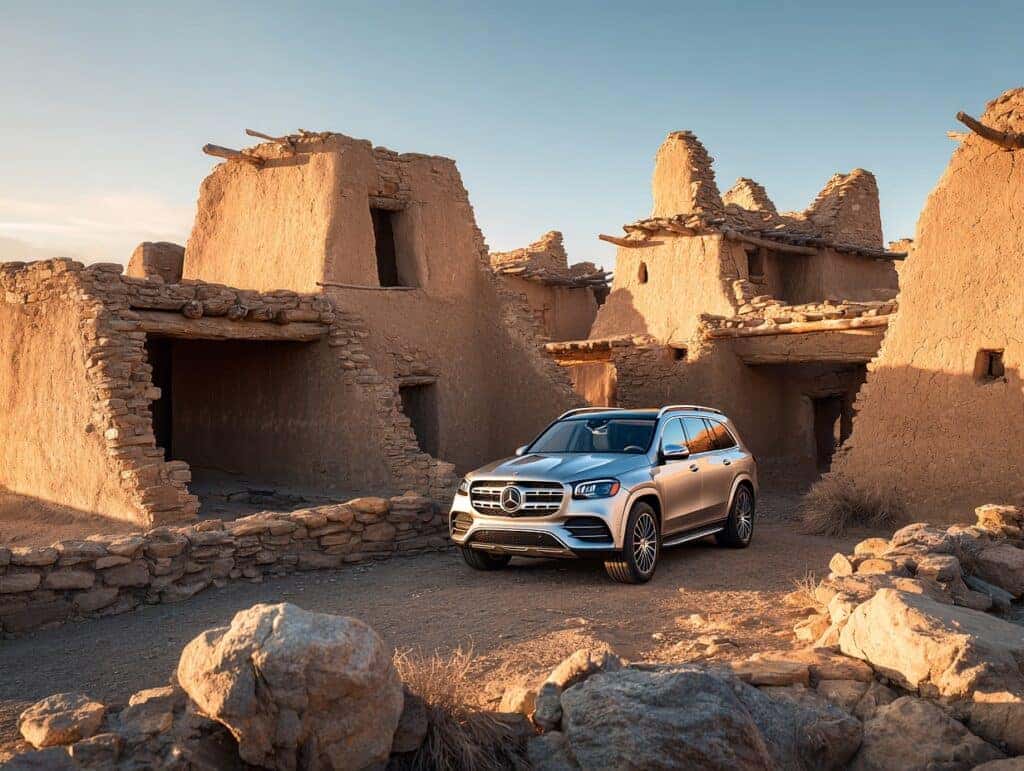 2026 Mercedes-Benz GLS 1,500-year-old Hohokam village