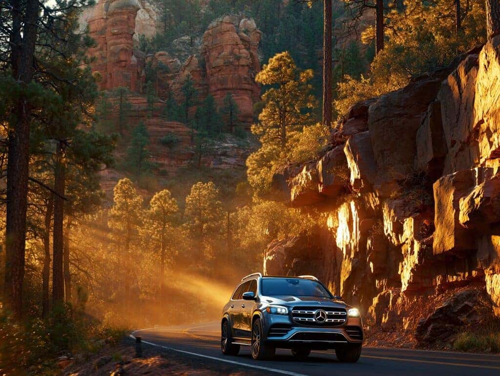 2026 Mercedes-Benz GLS for sale driving to Phoenix