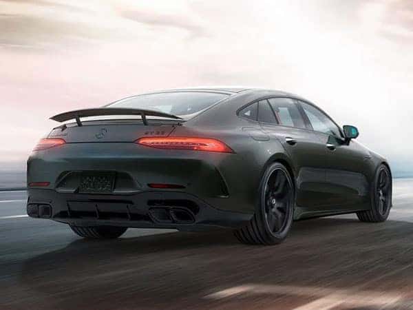 2026 Mercedes-AMG® GT 4-door Coupe Rear Angle