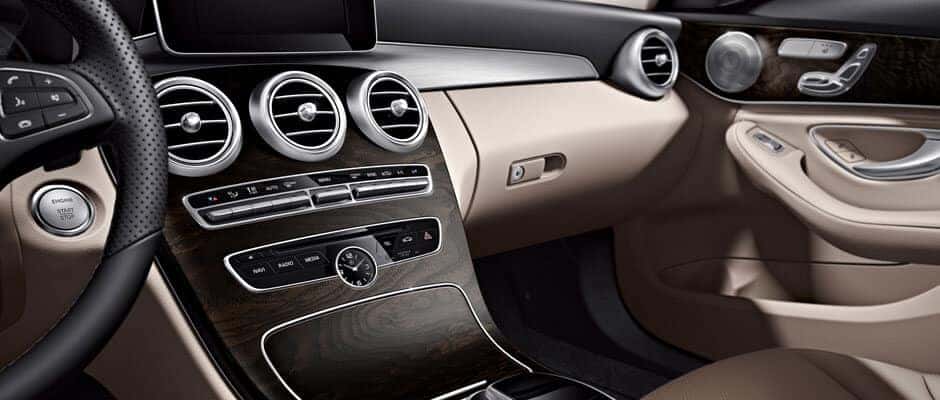 2018 Mercedes-Benz C-Class Sedan Front Interior