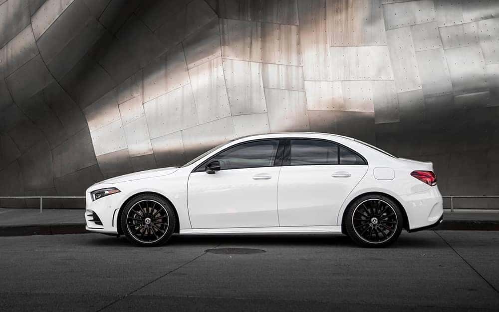2019 MB A-Class Side View