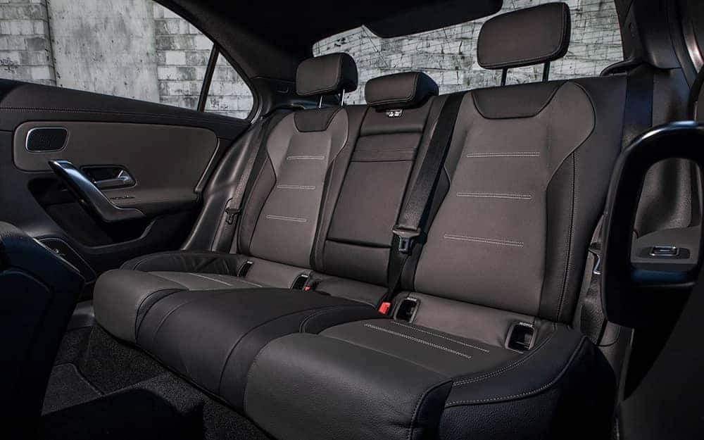 2019 MB A-Class Backseat