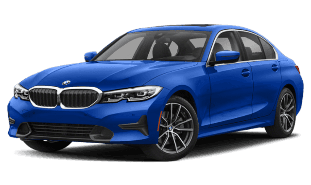 2019 bmw 3-series blue