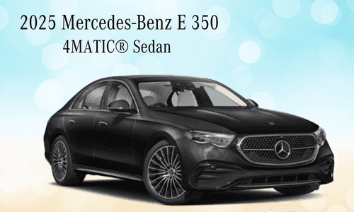 2025 E 350 4MATIC® Sedan