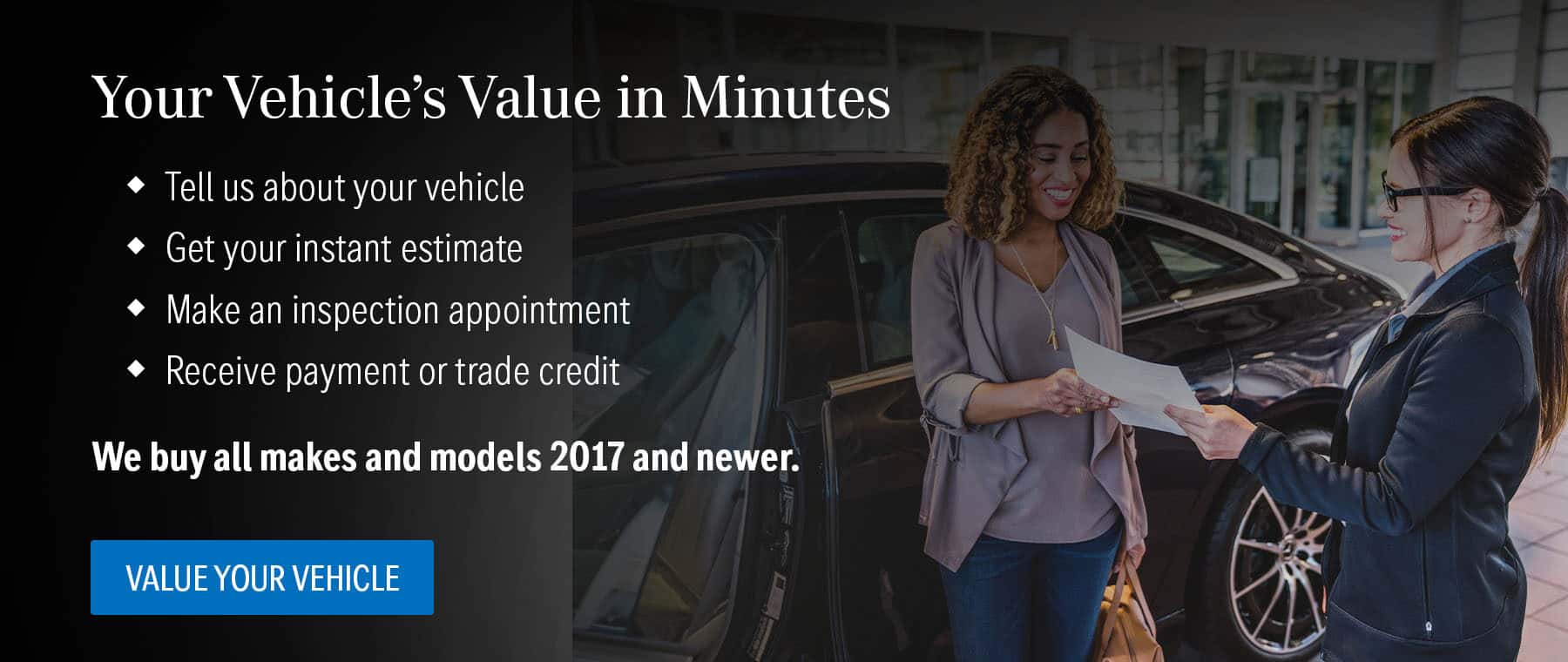 Get your vehicle's value in minutes from Mercedes-Benz of Knoxville