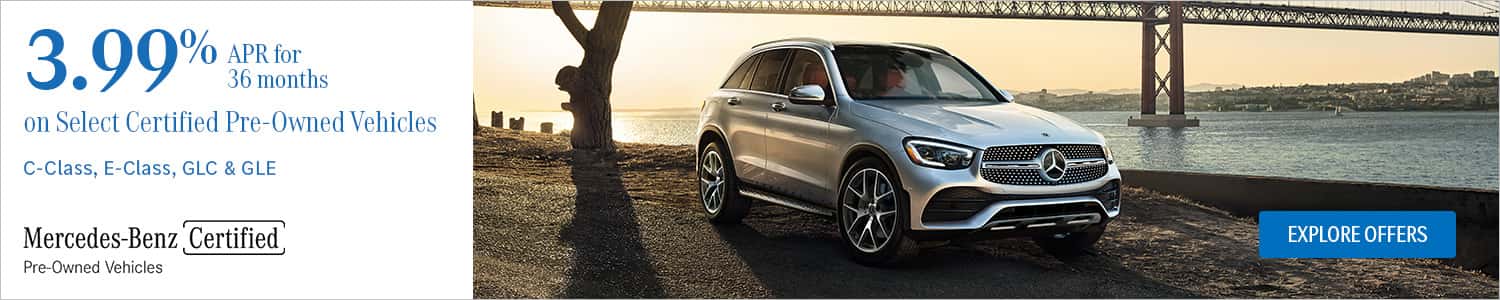 Enjoy Special financing offer on select Certified Pre-owned vehicles