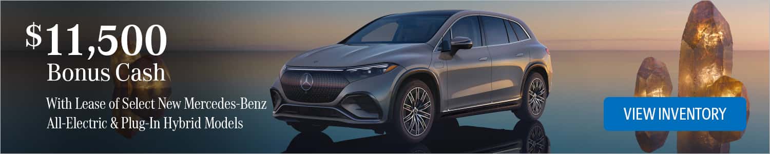 Enjoy this special Lease Bonus Cash offer on select all-electric and plug-in hybrid models