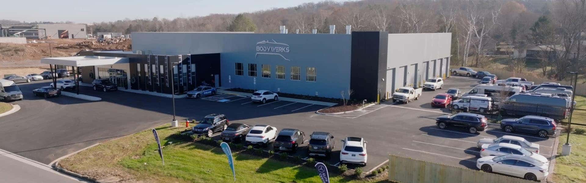 Knoxville BodyWerks is the certified collision center for Mercedes-Benz of Knoxville and Land Rover Knoxville