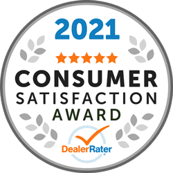2021 Consumer Satisfaction Award 2021 Consumer Satisfaction Award
