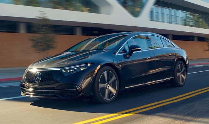 Mercedes EQS EV Car