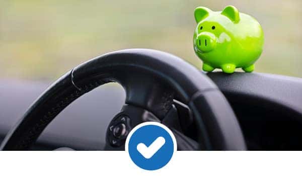Reduced cost of driving