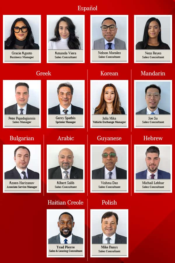 Our Mulitlingual Staff