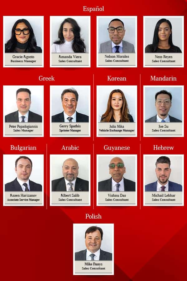 Our Mulitlingual Staff