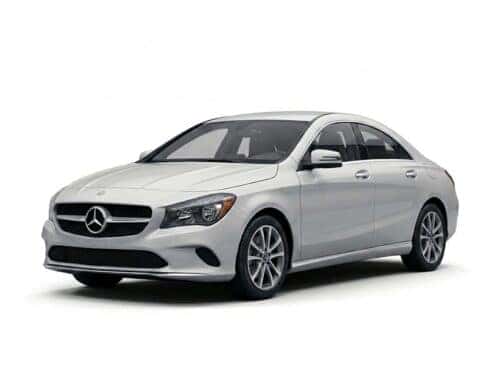 White 2019 Mercedes-Benz CLA 250 luxury sedan featuring sleek coupe styling, premium Mercedes-Benz design, and advanced performance technology available at Mercedes-Benz of Massapequa in New York