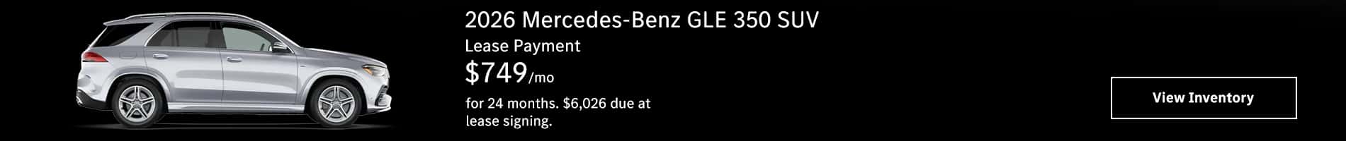 Mercedes-Benz GLE Lease Special