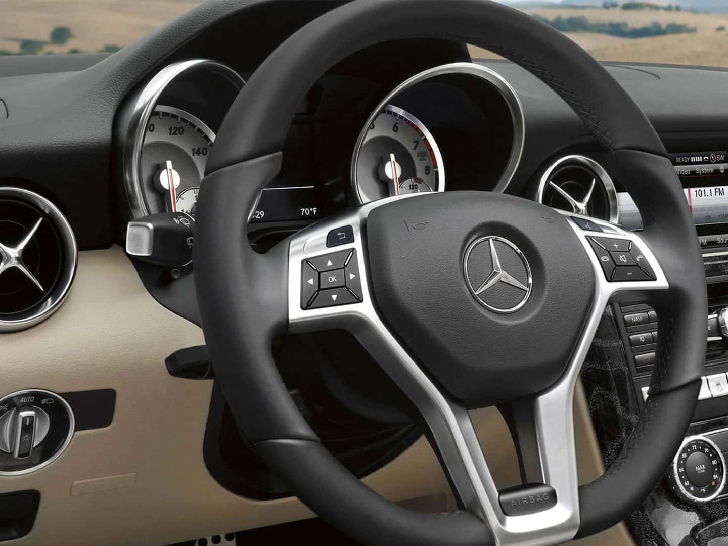 Mercedes-Benz interior detail