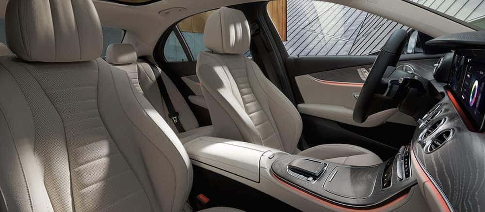 Front Seats of a 2021 E-Class
