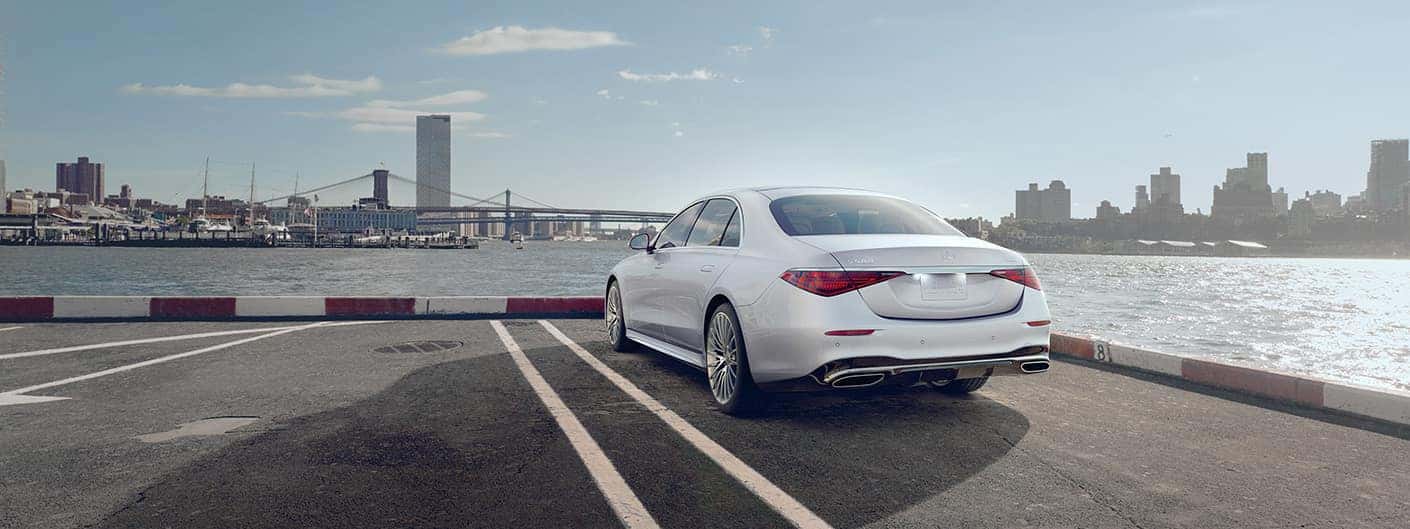 Parked Mercedes-Benz S-Class