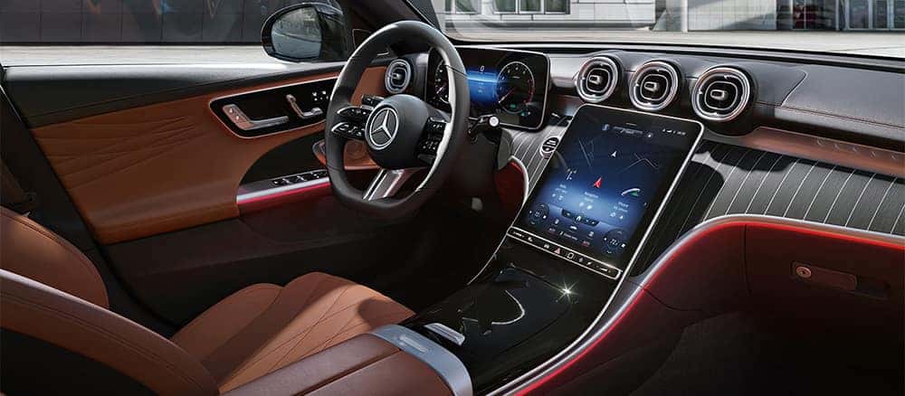Interior of Mercedes-Benz C-Class