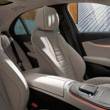 Interior of a 2023 Mercedes-Benz E-Class