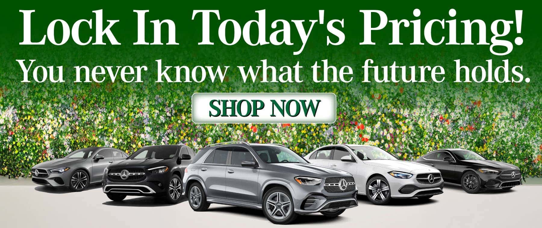 Lock In Today's Pricing! We Never Know What The Future Holds.