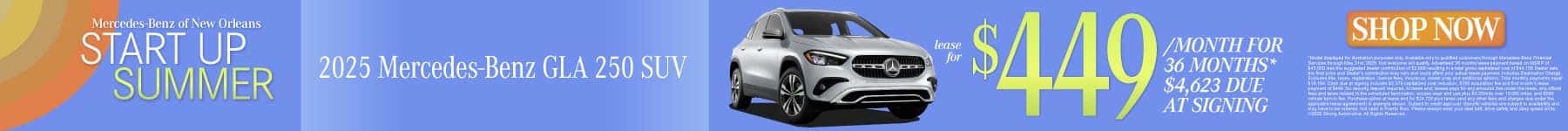 New 2025 Mercedes-Benz GLA 250 SUV 