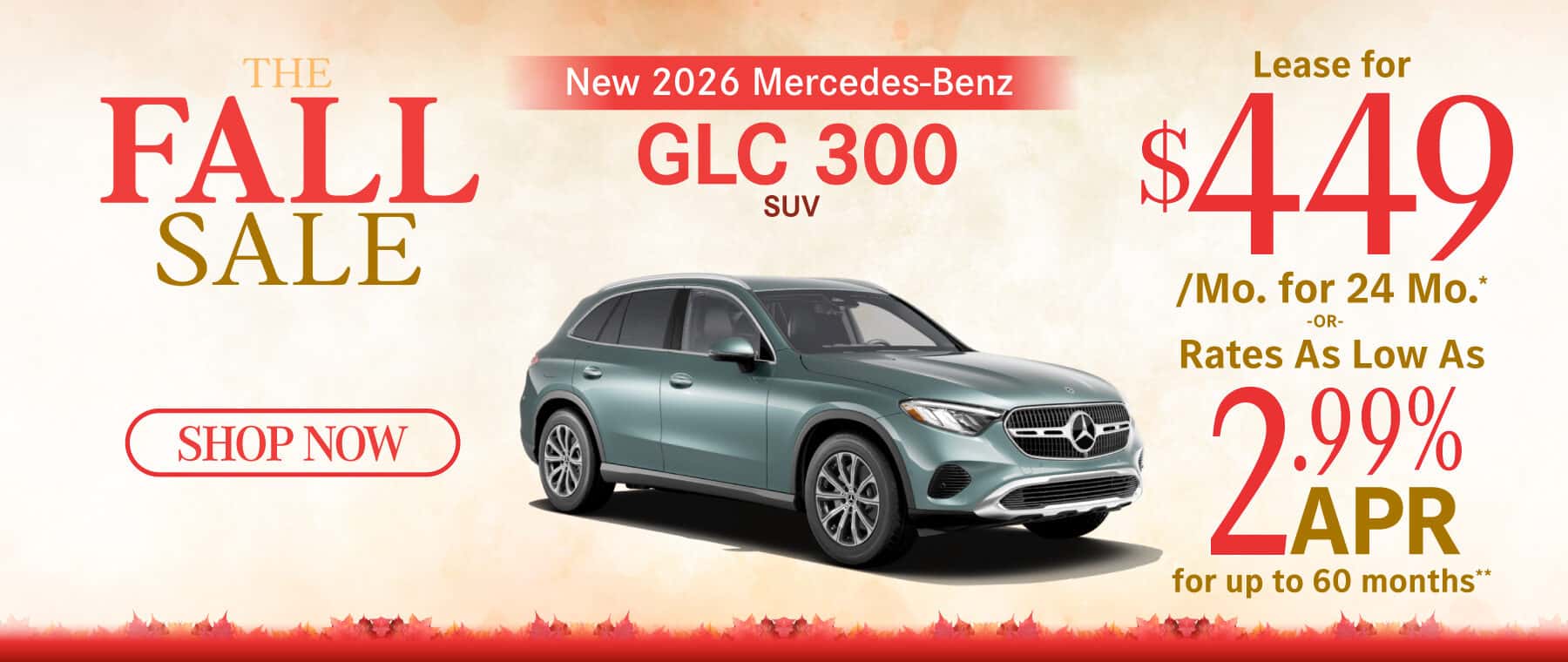 New 2026 Mercedes-Benz GLC 300 SUV