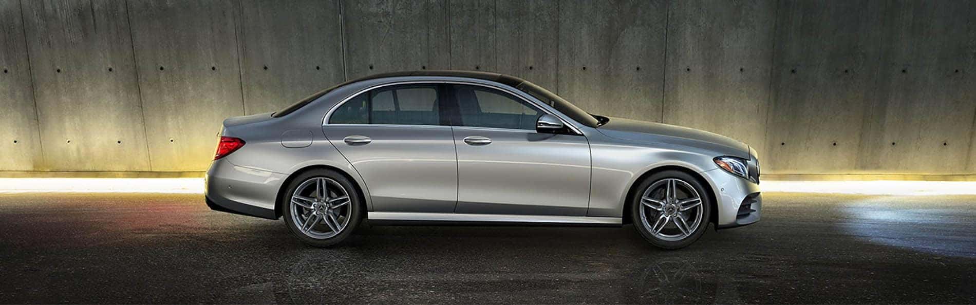 White Mercedes-Benz E-CLASS