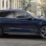 2018 Mercedes-Benz GLC Turning a Corner at an intersection