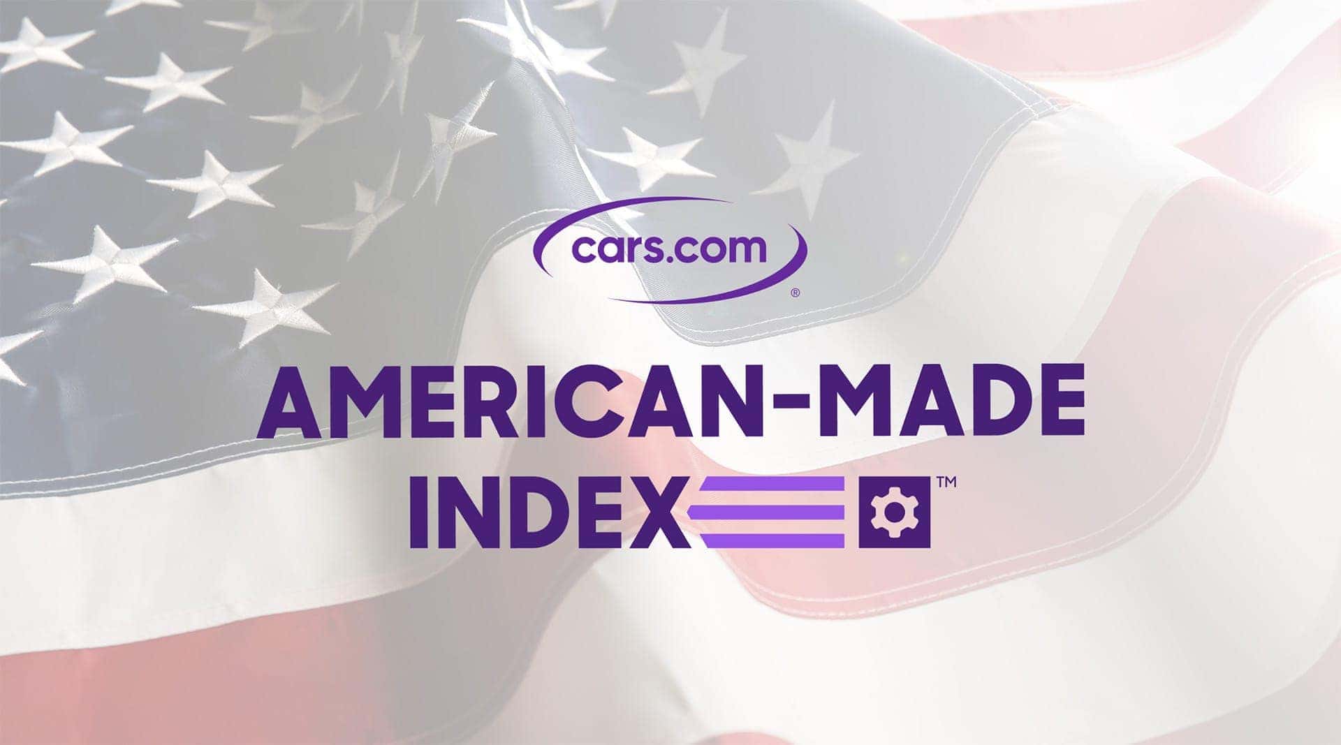 2025 American-Made Index from Cars.com
