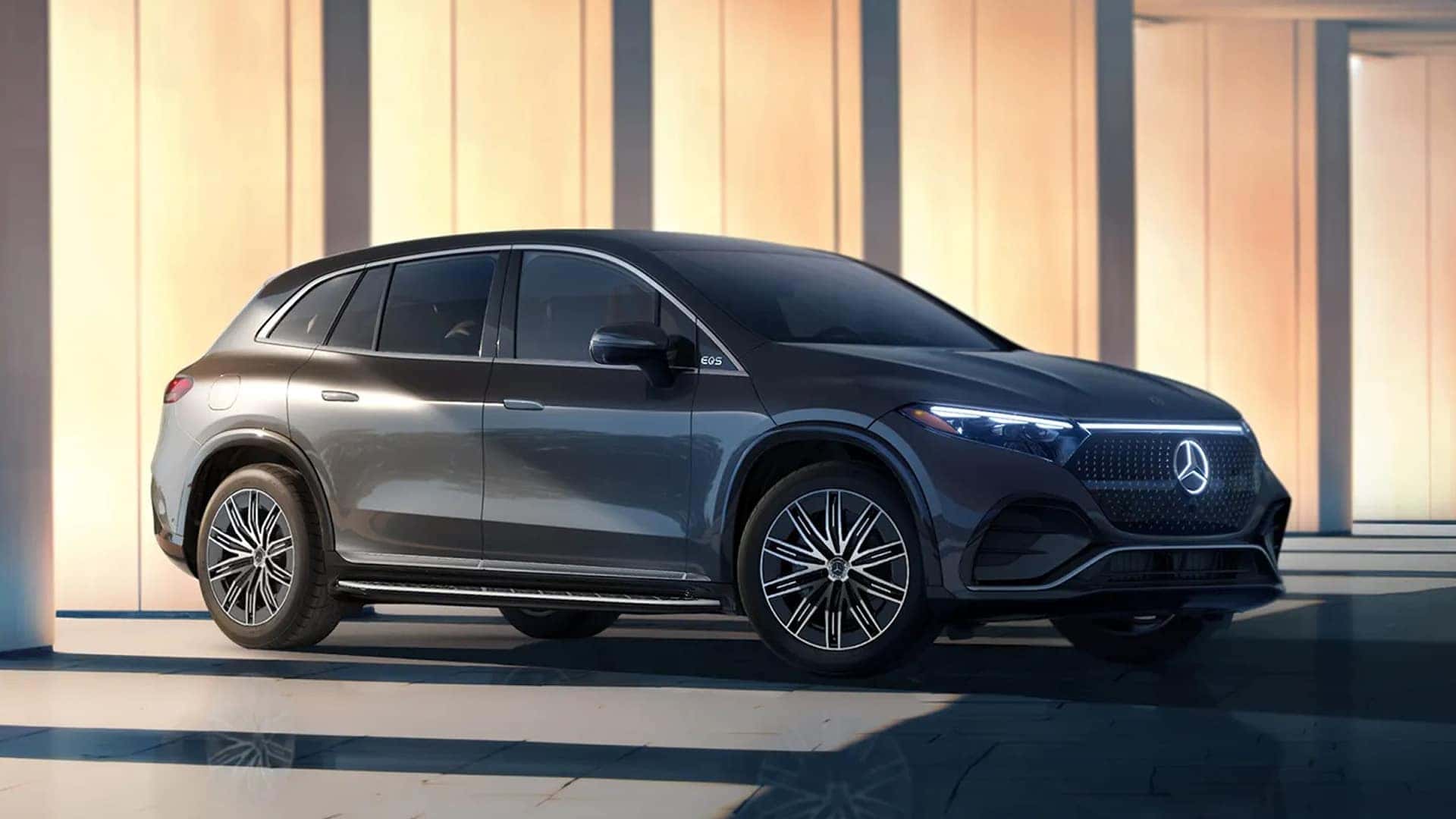 2025 EQS SUV parked