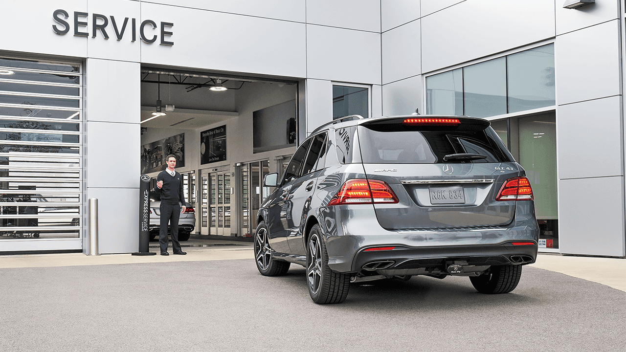 What is Mercedes-Benz Service B?