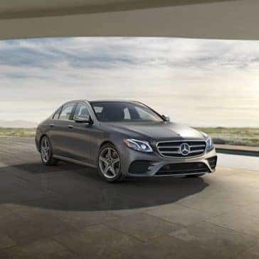 2020 MB E-Class Sedan Parked